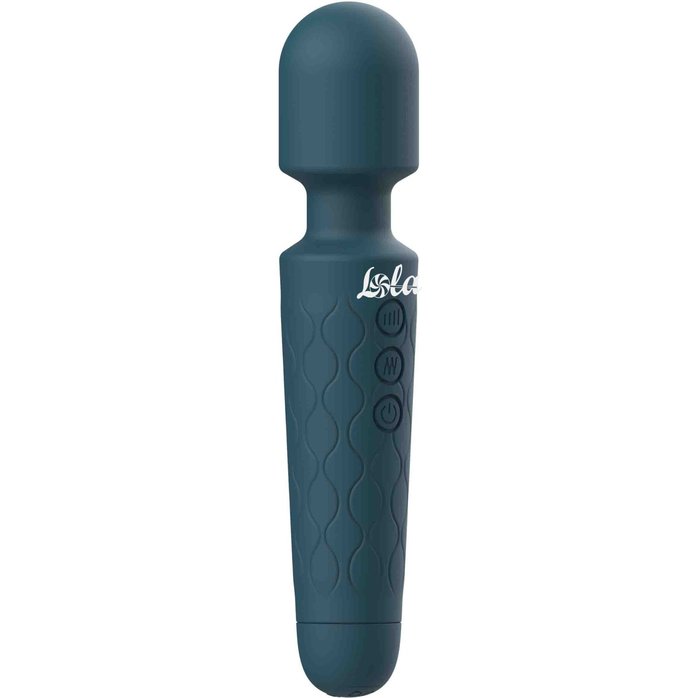 Зеленый жезловый вибромассажер Dreaming Wand - 20 см - Wand. Фотография 2.