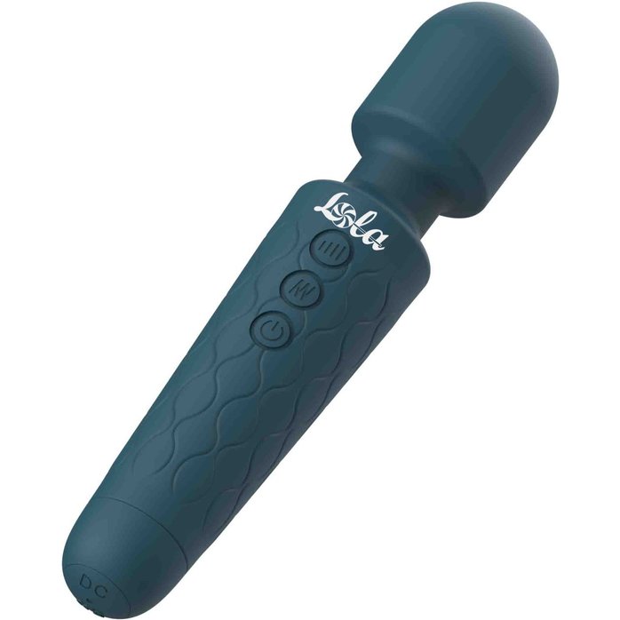 Зеленый жезловый вибромассажер Dreaming Wand - 20 см - Wand. Фотография 5.