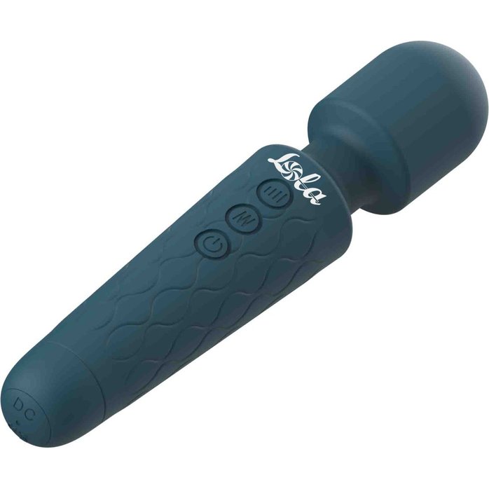 Зеленый жезловый вибромассажер Dreaming Wand - 20 см - Wand. Фотография 6.