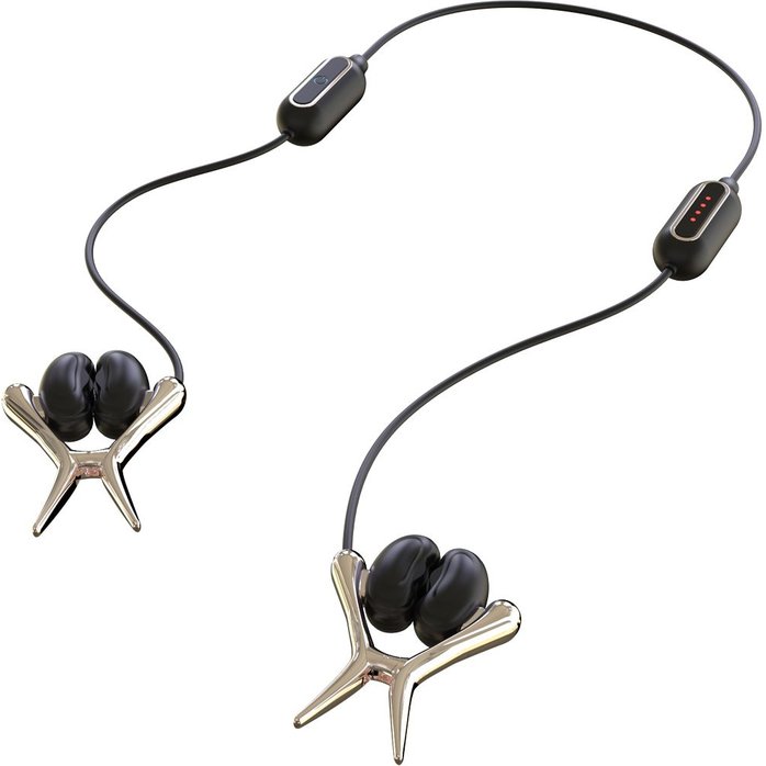 Интерактивные вибрирующие зажимы для сосков N1. Фотография 4.