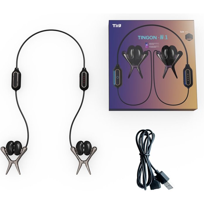 Интерактивные вибрирующие зажимы для сосков N1. Фотография 7.