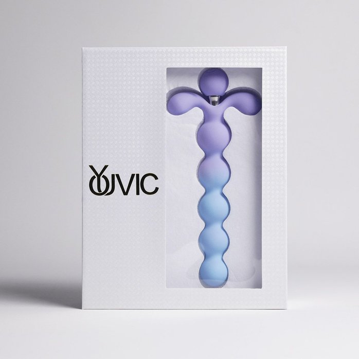 Анальная ёлочка с вибрацией Youivic - 16,4 см. Фотография 6.