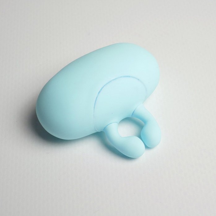 Бирюзовый многофункциональный стимулятор. Фотография 3.