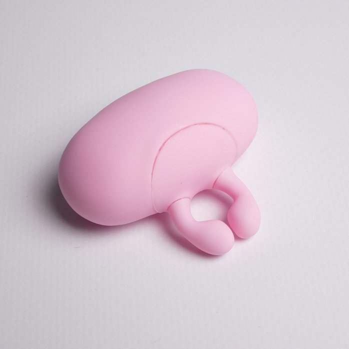 Розовый многофункциональный стимулятор. Фотография 6.