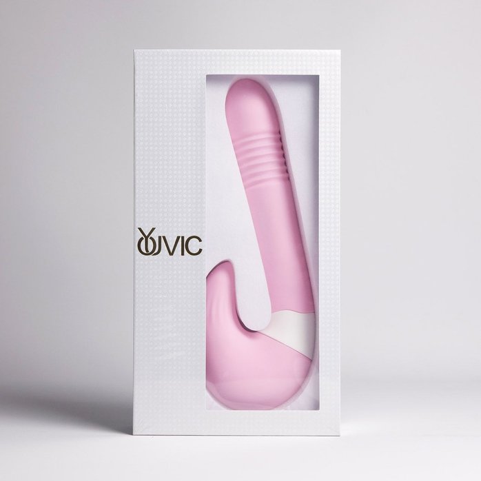 Розовый вибростимулятор зоны G 2-в-1. Фотография 2.