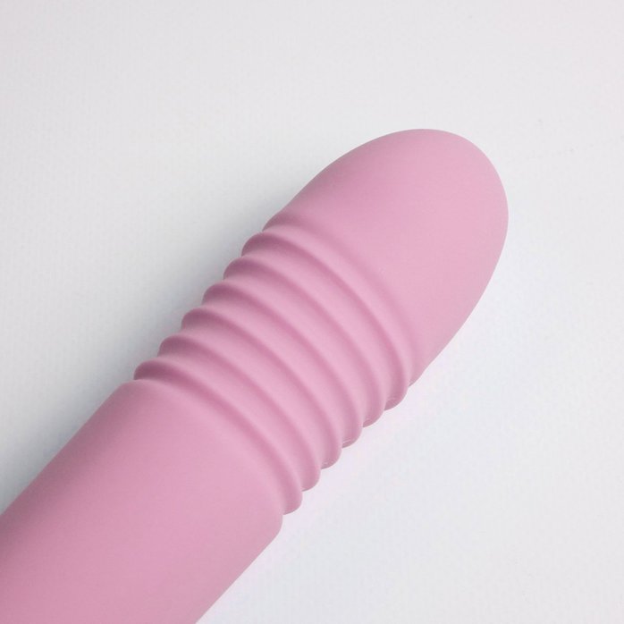 Розовый вибростимулятор зоны G 2-в-1. Фотография 7.