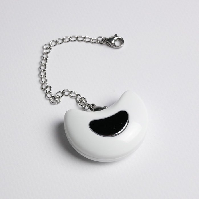 Белое эрекционное виброкольцо с пультом ДУ. Фотография 5.