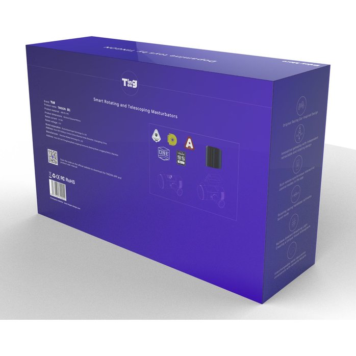 Интерактивный автоматический мастурбатор с подогревом TINGON M1 Smart. Фотография 9.