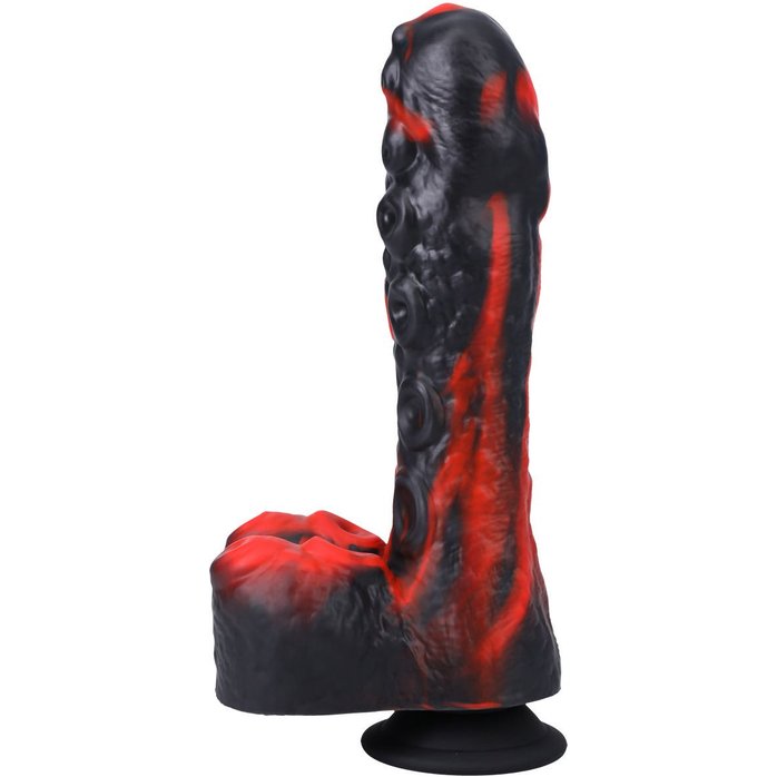 Черно-красная мини-машина на присоске Tendril Thruster - 21,6 см. Фотография 5.