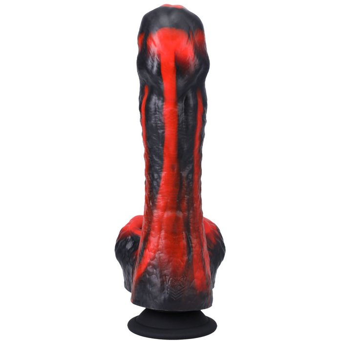 Черно-красная мини-машина на присоске Tendril Thruster - 21,6 см. Фотография 6.