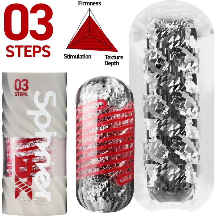 Мастурбатор Tenga Spinner DX 03 Steps - SPINNER Series. Фотография 2.