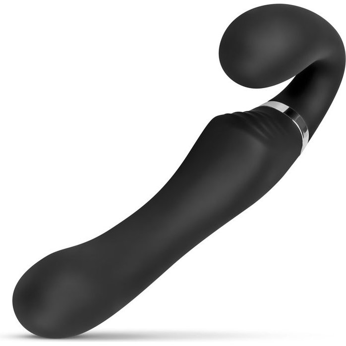 Черный безремневой вибрострапон Avery с пультом ДУ - No-Parts. Фотография 4.