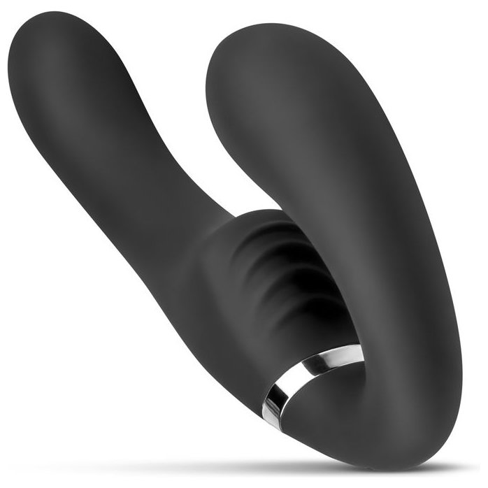 Черный безремневой вибрострапон Avery с пультом ДУ - No-Parts. Фотография 7.