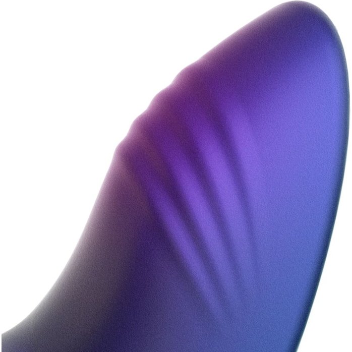 Фиолетовое эрекционное виброкольцо с клиторальной подушечкой Infinity Ignite - Hueman. Фотография 8.