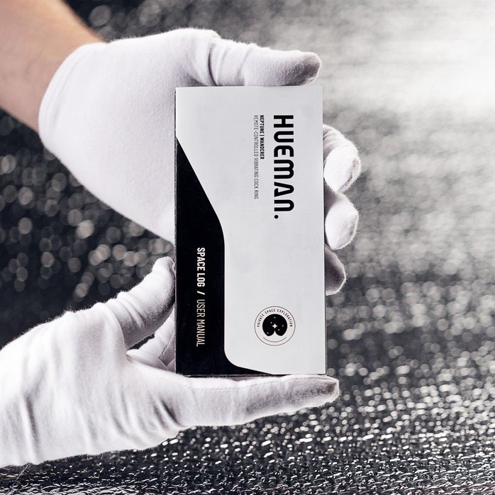 Фиолетовая анальная вибропробка с поступательными движениями Supernova - Hueman. Фотография 12.