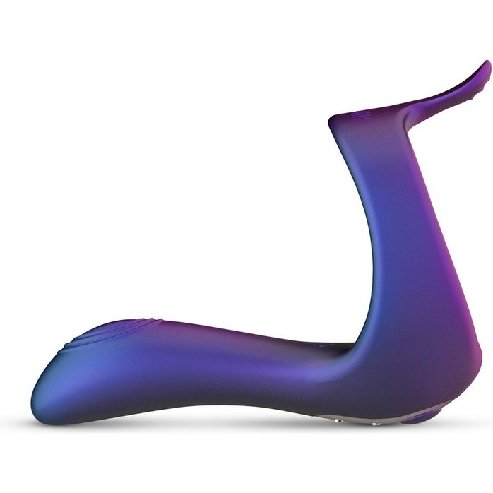 Фиолетовое эрекционное виброкольцо Solar - Hueman. Фотография 3.