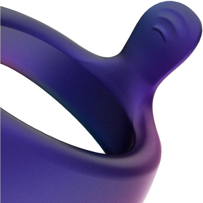 Фиолетовое эрекционное виброкольцо Solar - Hueman. Фотография 8.