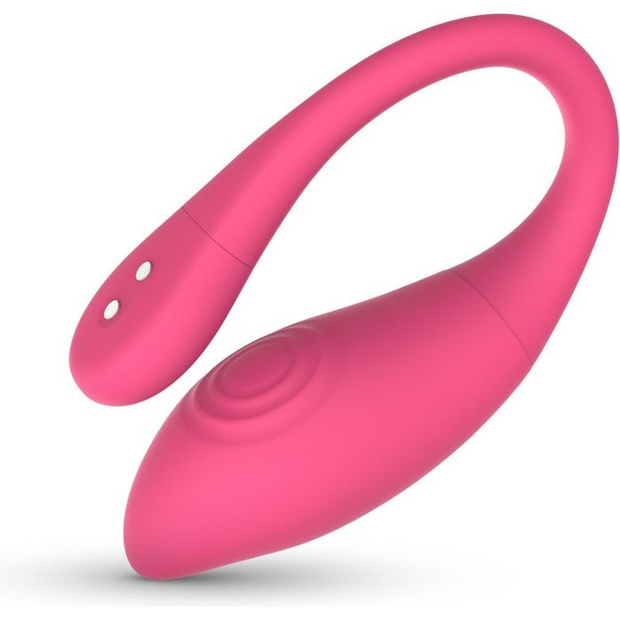 Розовое интерактивное виброяйцо Aria - EasyConnect. Фотография 7.