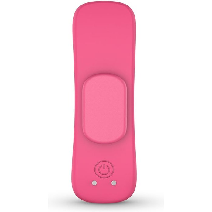 Розовый интерактивный вибростимулятор в трусики Zara - EasyConnect. Фотография 3.