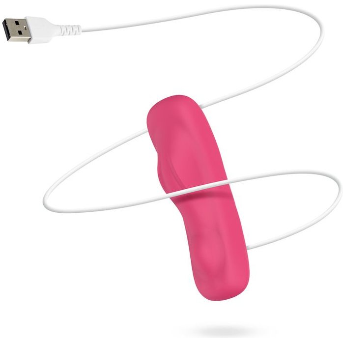 Розовый интерактивный вибростимулятор в трусики Zara - EasyConnect. Фотография 10.