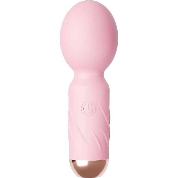 Нежно-розовый мини-вибратор Cute mini Wand