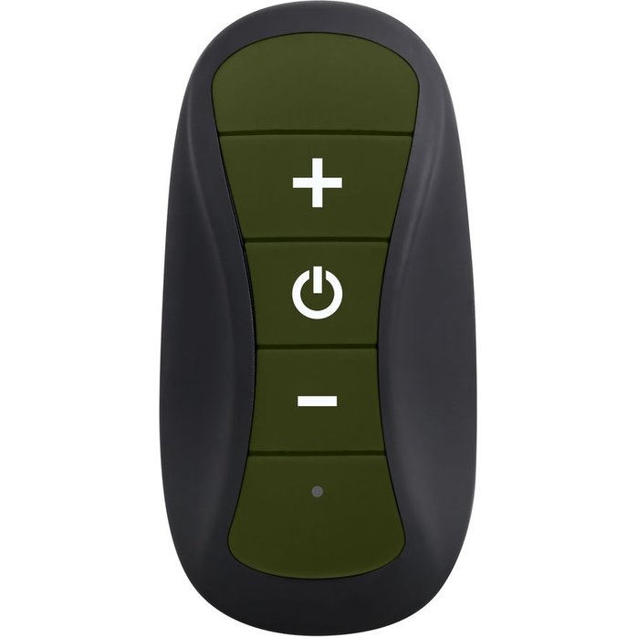 Анальная вибропробка The Colonel цвета хаки - 10,2 см. Фотография 3.