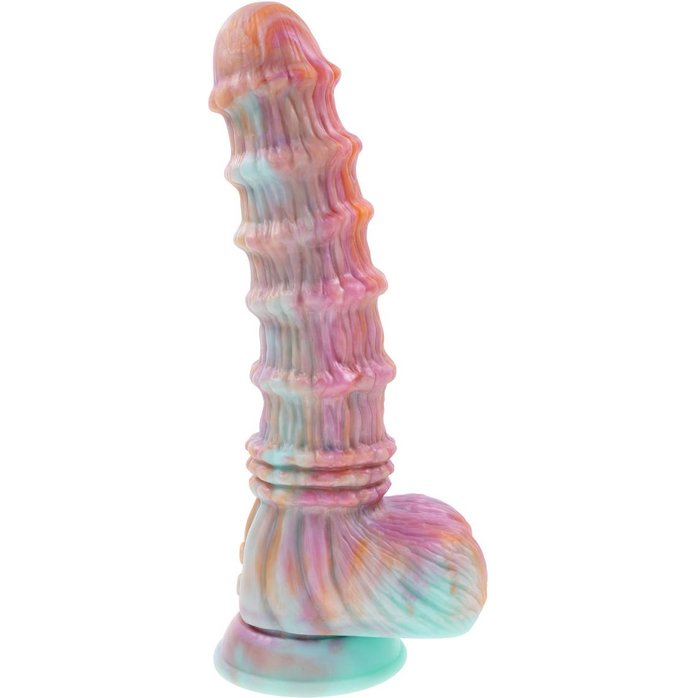 Фантазийный вибратор на присоске Fantasy - 27,6 см. Фотография 5.