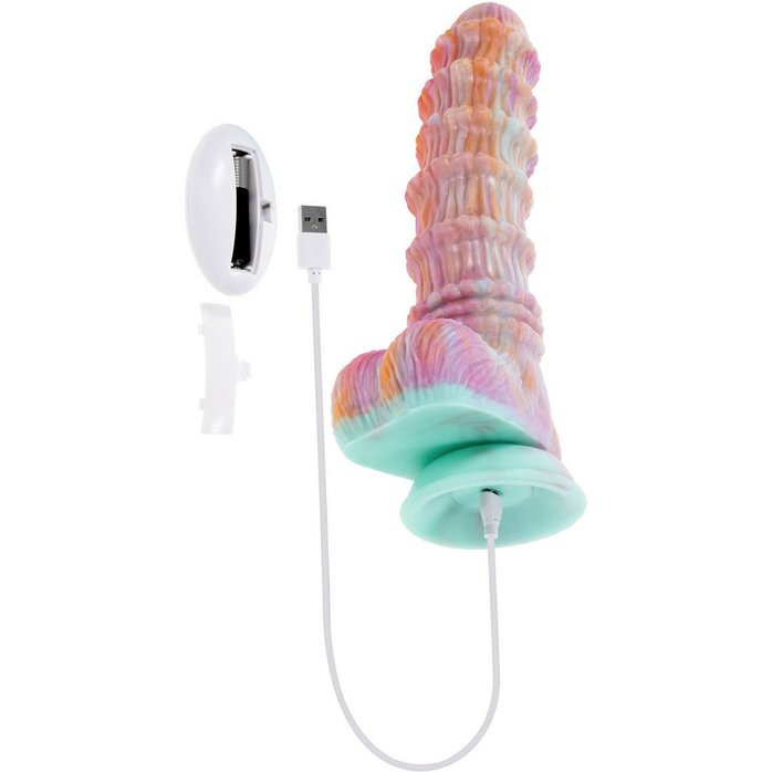 Фантазийный вибратор на присоске Fantasy - 27,6 см. Фотография 7.