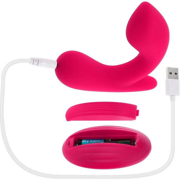 Розовый вибростимулятор G зоны All About the Bass. Фотография 4.