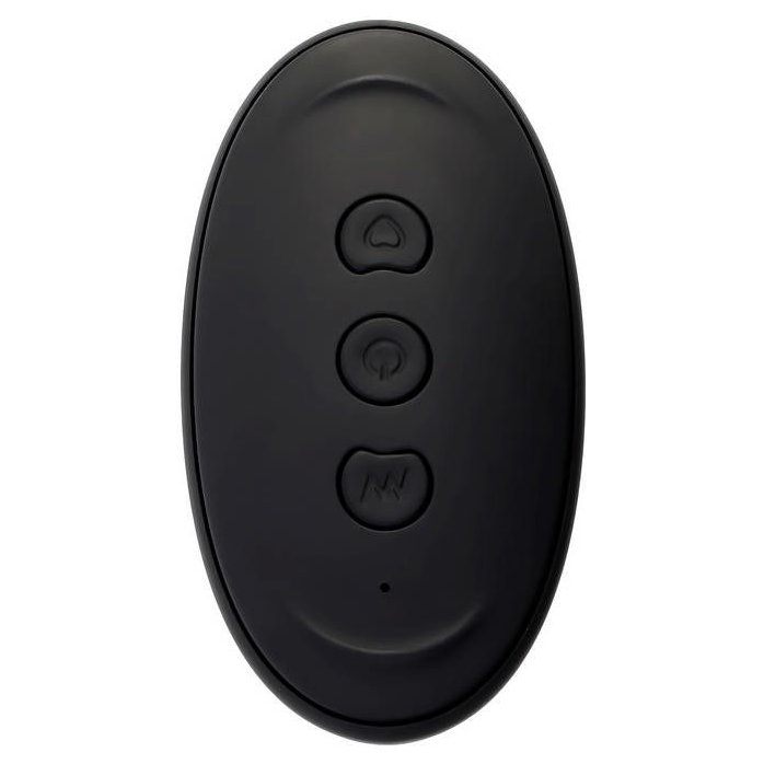 Черная насадка на пенис с вибрацией Nautilus. Фотография 4.