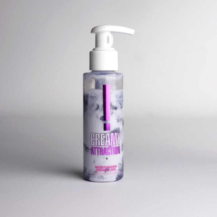 Увлажняющий крем-гель для тела с ароматом ежевики Creamy Attraction Blackberry - 100 мл