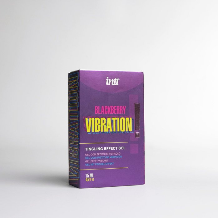 Стимулирующий гель с эффектом вибрации Blackberry Vibration - 15 мл. Фотография 2.