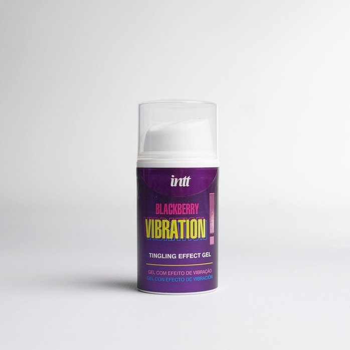 Стимулирующий гель с эффектом вибрации Blackberry Vibration - 15 мл. Фотография 3.