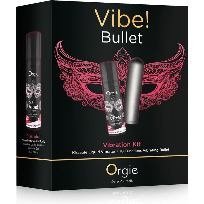 Набор Vibe! Bullet: жидкий вибратор и вибропуля. Фотография 2.