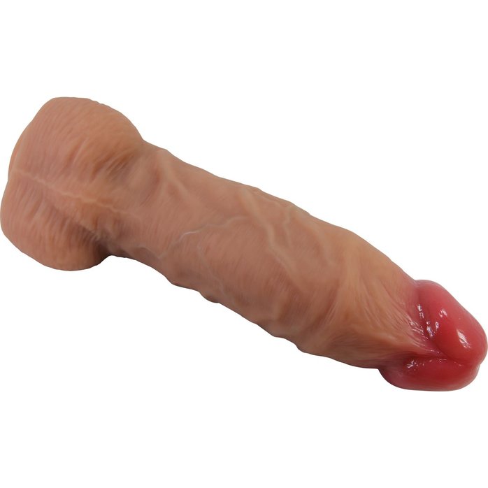 Телесный фаллоимитатор из жидкого силикона Najm - 23,2 см - Pretty Love. Фотография 5.