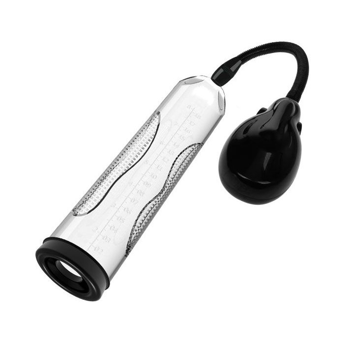 Прозрачная автоматическая вакуумная помпа - Pretty Love. Фотография 4.