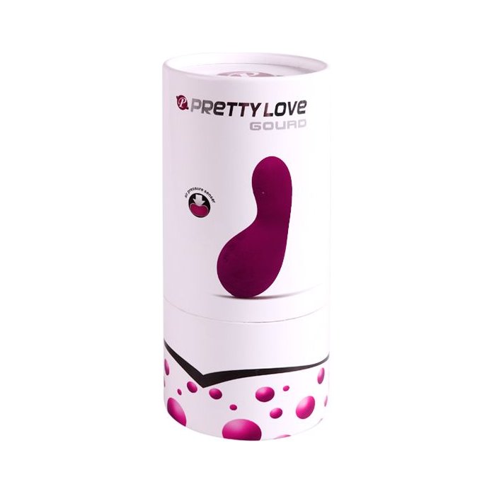Лиловый клиторальный вибратор Gourd - Pretty Love. Фотография 2.