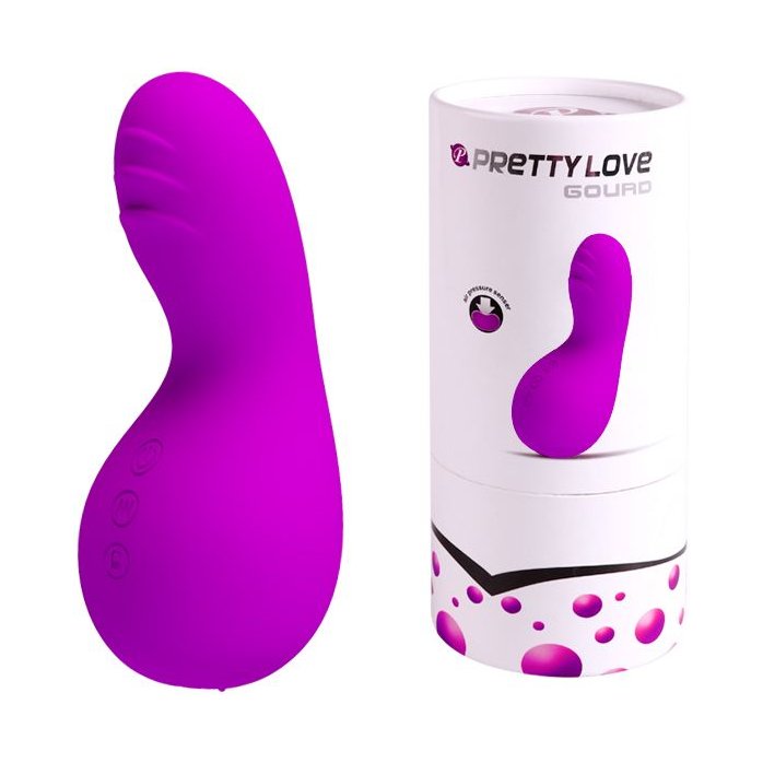 Лиловый клиторальный вибратор Gourd - Pretty Love
