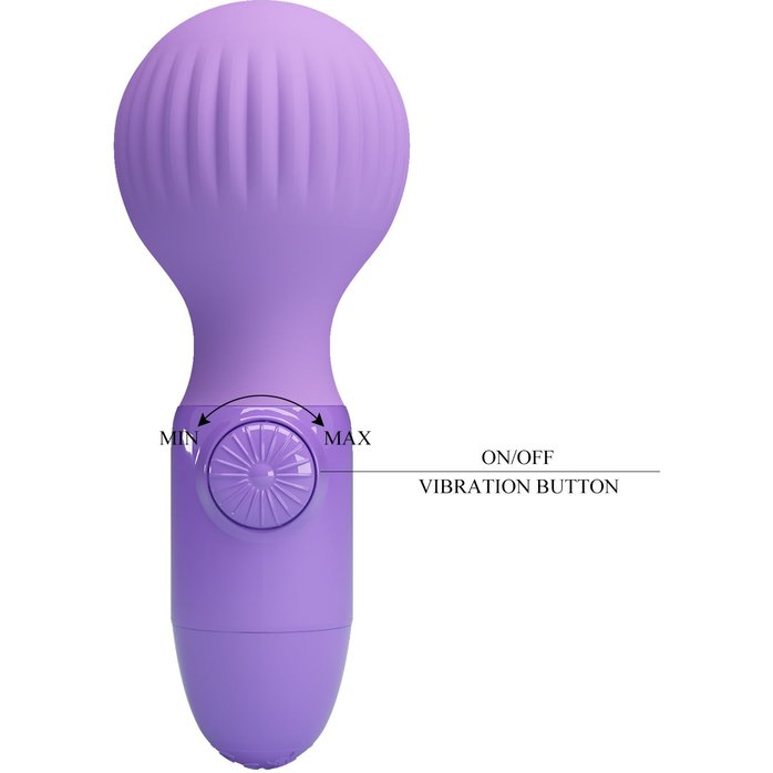 Сиреневый мини-вибратор Mini Stick Pro - Pretty Love. Фотография 10.