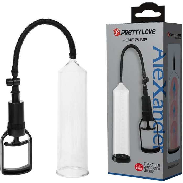 Прозрачная вакуумная помпа AleXander - Pretty Love. Фотография 2.