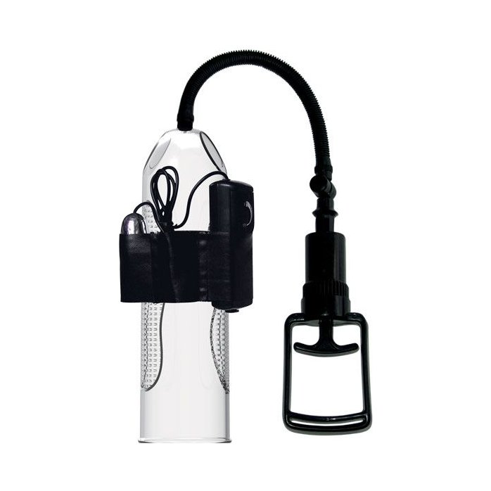 Прозрачная вакуумная помпа с вибрацией AleXander - Pretty Love