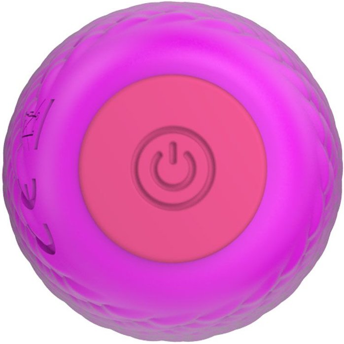 Лиловый перезаряжаемый вибратор с возвратно-поступательными движениями - 14,9 см. Фотография 6.