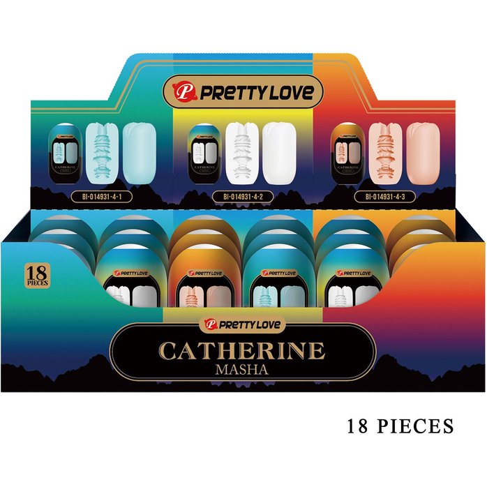 Набор из 18 мастурбаторов Catherine Masha - Pretty Love. Фотография 2.