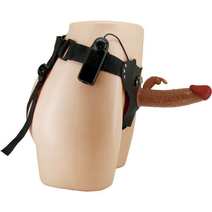 Мужской полый страпон с вибрацией Marion - Pretty Love. Фотография 3.