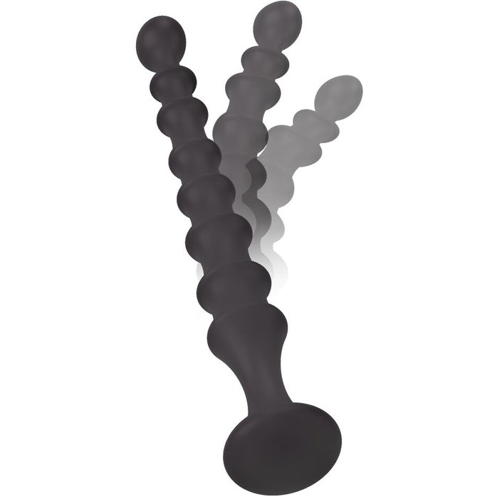 Черная анальная ёлочка Magic Anal Wand - 26,9 см - You2Toys. Фотография 5.