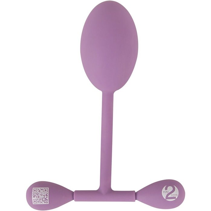 Сиреневый тренажер мыщц тазового дна Vaginal Trainer - You2Toys. Фотография 4.