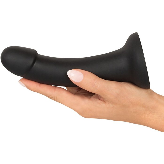 Черный женский страпон Strap-on Set: трусики и насадка - You2Toys. Фотография 7.