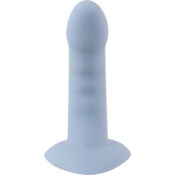 Голубой вибростимулятор на присоске Heart Guy - 17 см - You2Toys. Фотография 5.