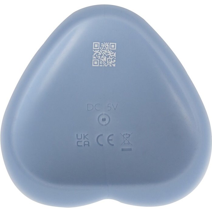 Голубой вибростимулятор на присоске Heart Guy - 17 см - You2Toys. Фотография 6.