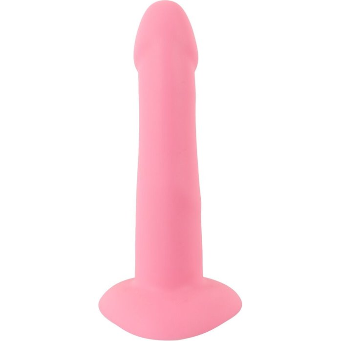 Розовый вибростимулятор на присоске Heart Guy - 19 см - You2Toys. Фотография 5.